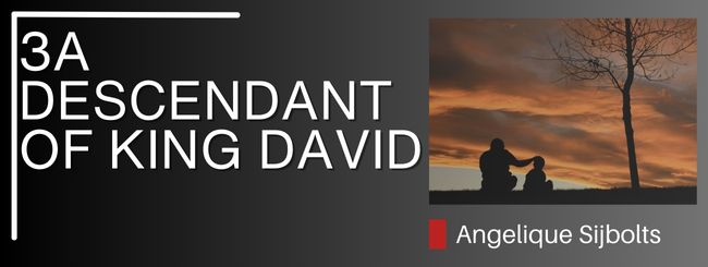 3A WATH THE TENACH TEACHES US – DESCENDANT OF KING DAVID