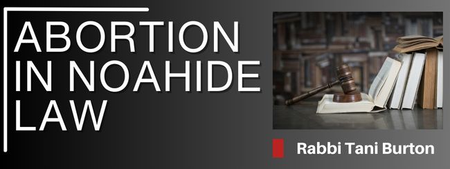 ABORTION IN NOAHIDE LAW
