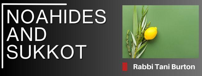 SUKKOT AND NOAHIDES