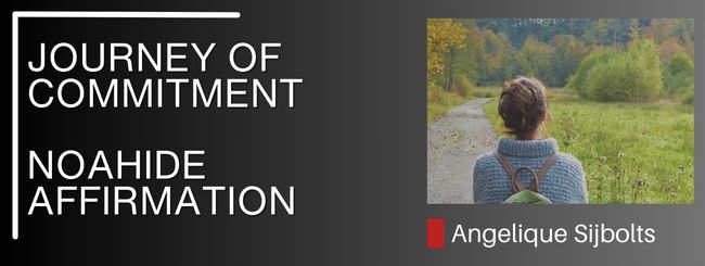 JOURNEY OF COMMITMENT – NOAHIDE AFFIRMATION