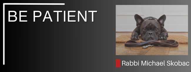 EXODUS 40:2 – BE PATIENT