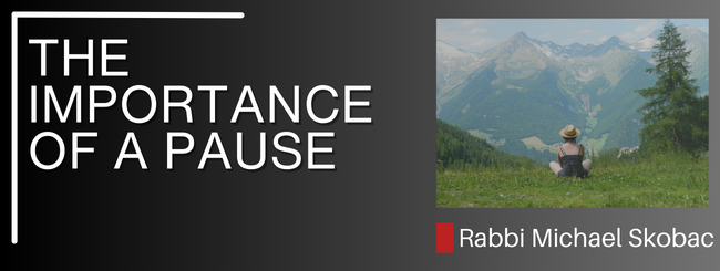 LEVITICUS 1:1- THE IMPORTANCE OF A PAUSE