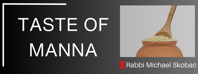 NUMBERS 11:7 – THE TASTE OF MANNA