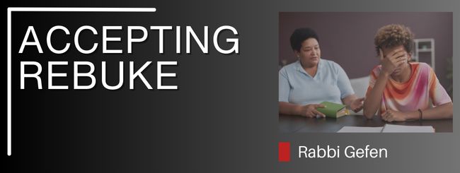PARSHAT MATOT: ACCEPTING REBUKE