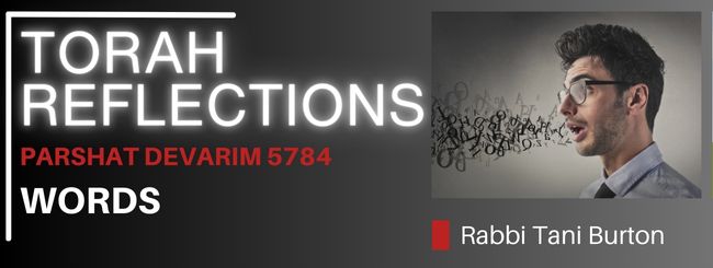 PARSHAT DEVARIM 5784 – WORDS