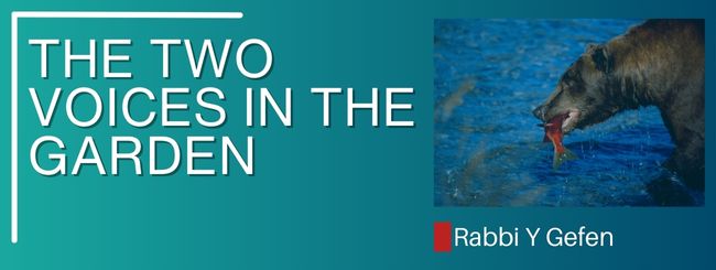 PARSHAT BEREISHIT – THE TWO VOICES IN THE GARDEN
