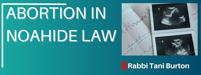ABORTION IN NOAHIDE LAW
