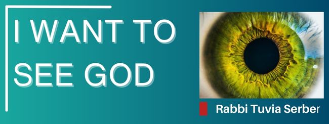 PARSHAT VAYERA 5785 – I WANT TO SEE G-D
