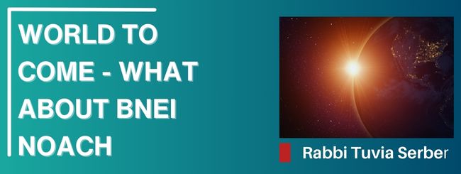 THE WORLD TO COME – WHAT ABOUT BNEI NOACH?