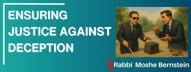 PARSHAT ACHAREI-KEDOSHIM 5785 – ENSURING JUSTICE AGAINST DECEPTION
