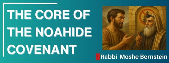 PARSHAT BEHAR-BECHUKOTAI 5785 – THE CORE OF THE NOAHIDE COVENANT