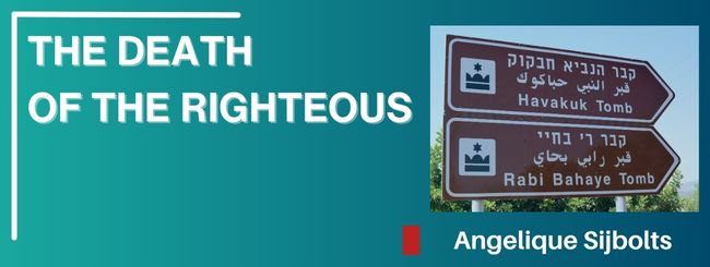 THE DEATH OF THE RIGHTEOUS