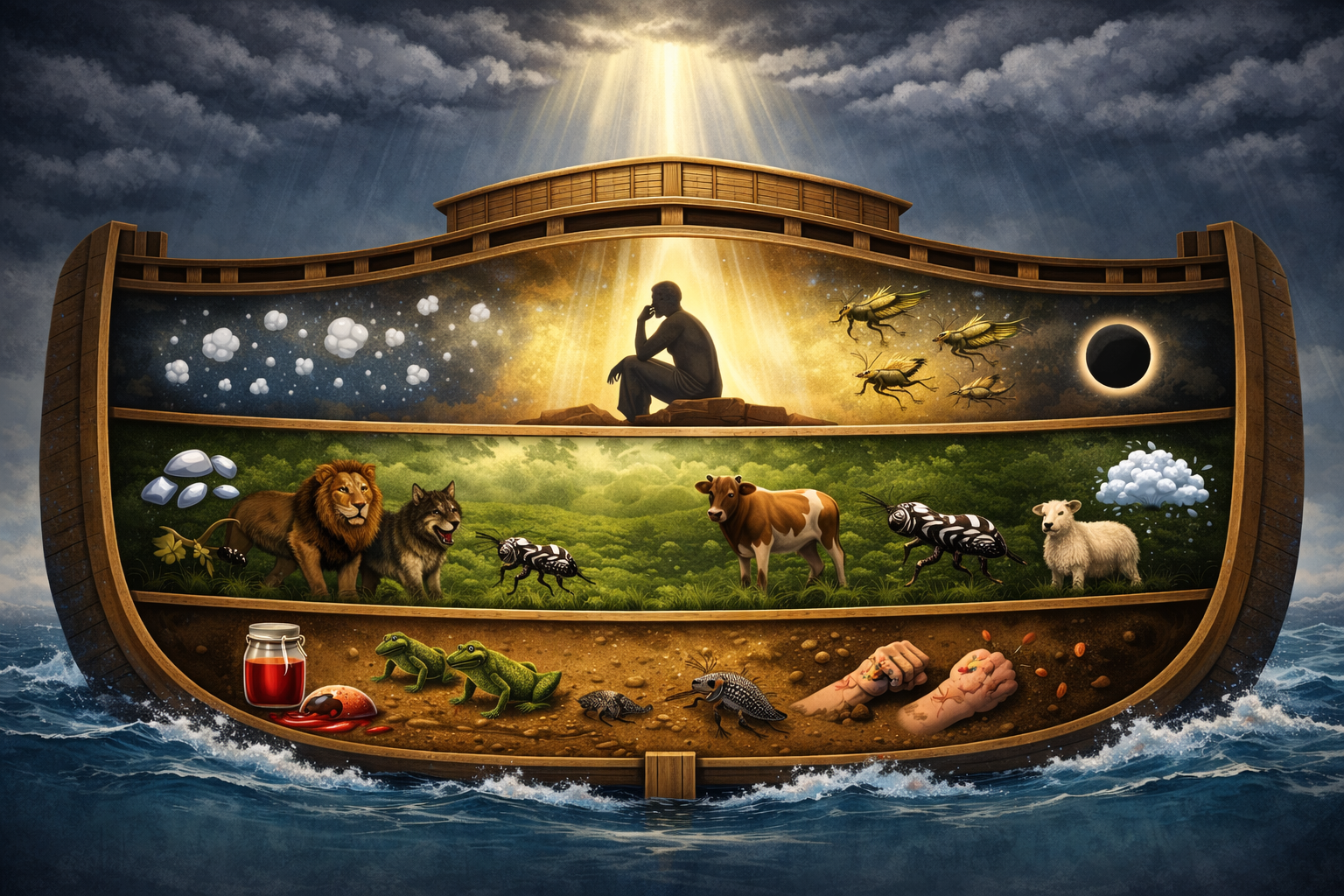 THE ARK, THE PLAGUES, AND THE PATH TO REDEMPTION