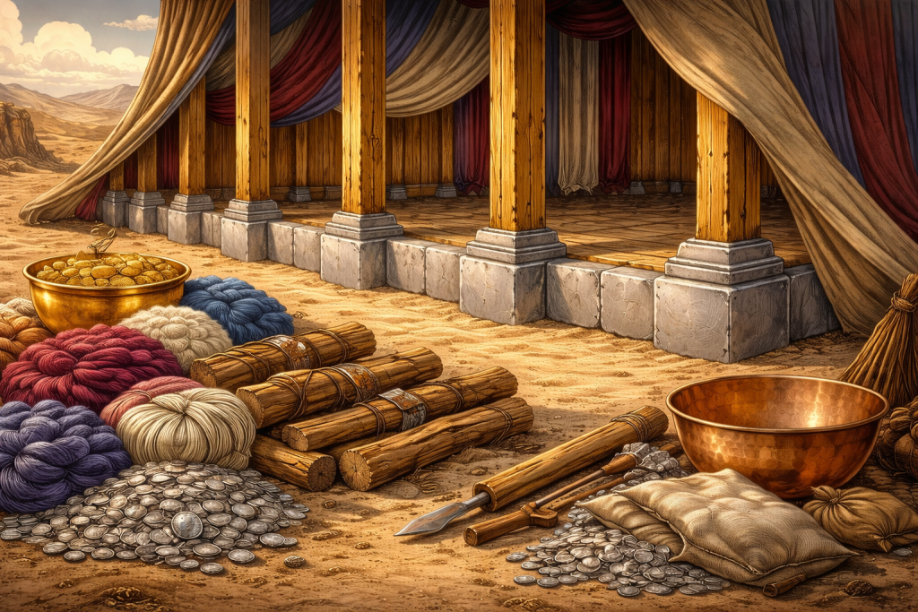 PARSHAT TERUMAH – THE FOUNDATIONS · Sukkat Shalom B'nei Noach