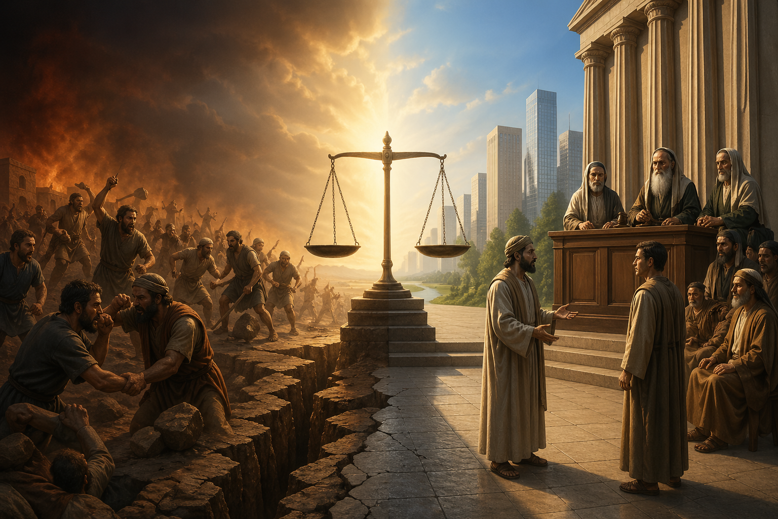 AN EYE FOR AN EYE – JUSTICE, NOT REVENGE