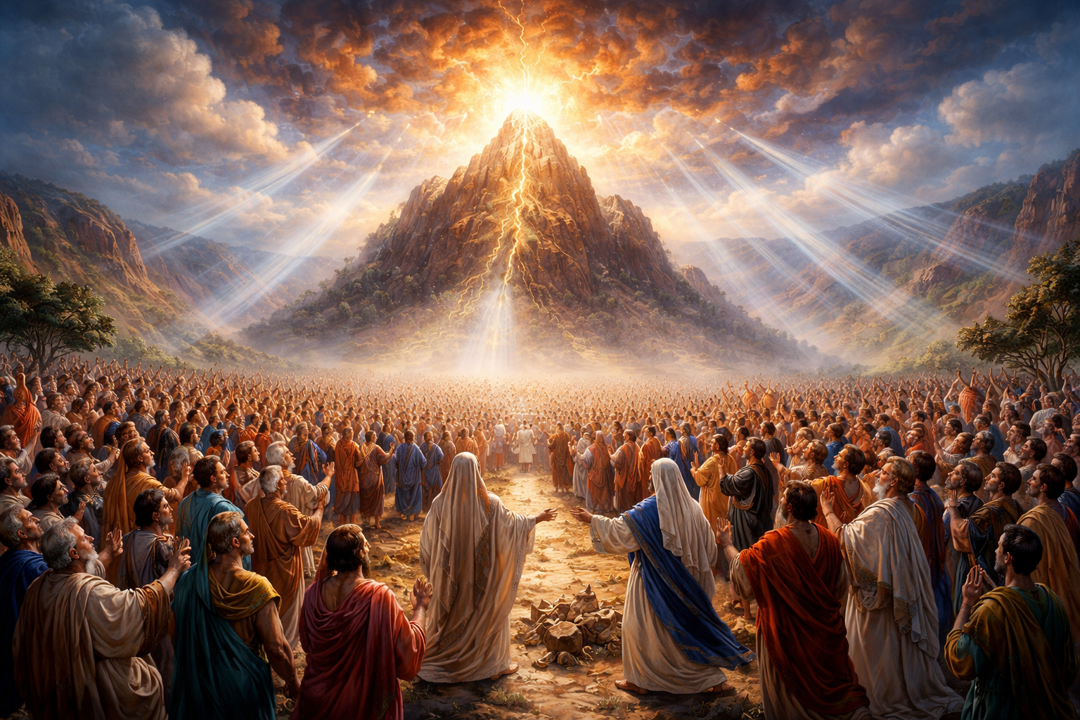 THE GIVING OF THE TORAH – UNIVERSAL LIGHT FOR ALL MANKIND