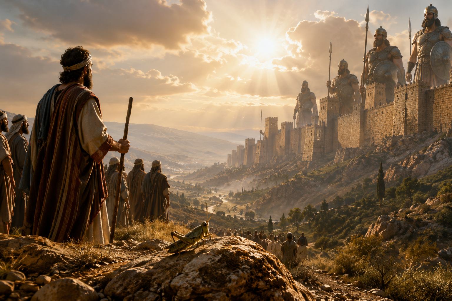 REFLECTIONS ON PARSHAT SHELACH LECHA 5786 – THE GRASSHOPPER PROBLEM