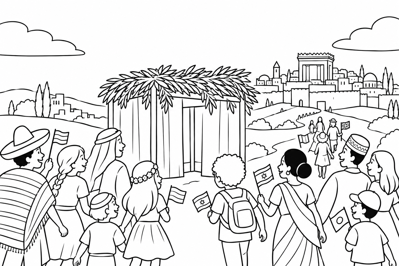 SUKKOT – THE NATIONS OF THE WORLD AND JERUSALEM
