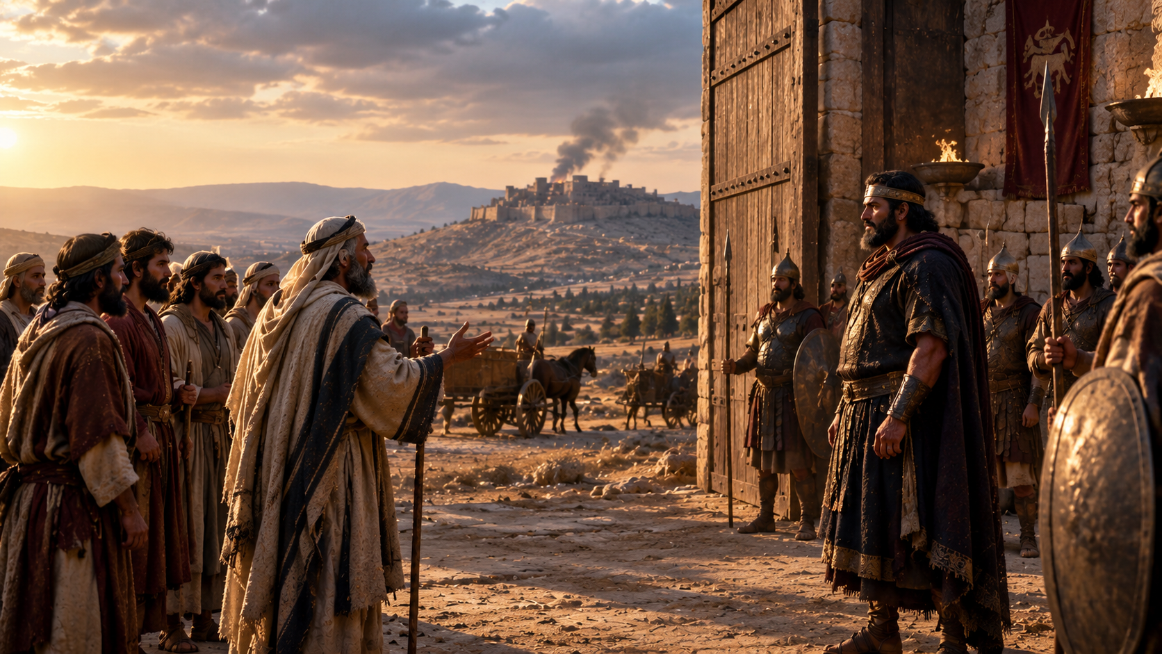 JOSHUA 11 – DOES GOD PREFER WAR?