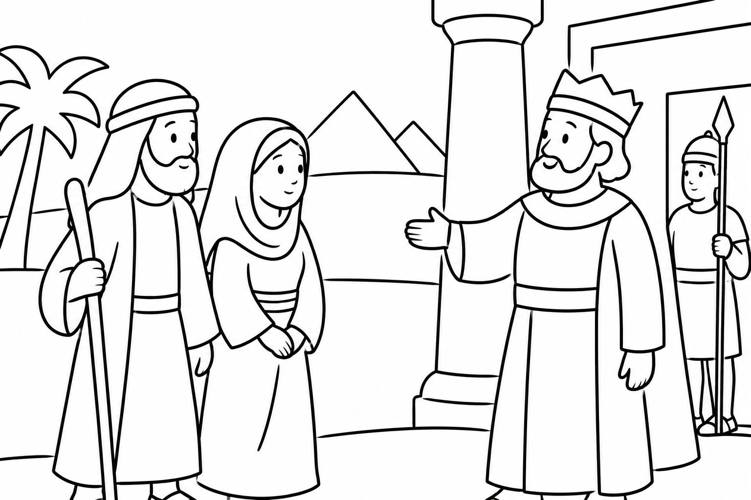 LECH-LECHA – ABRAHAM AND SARAH IN EGYPT