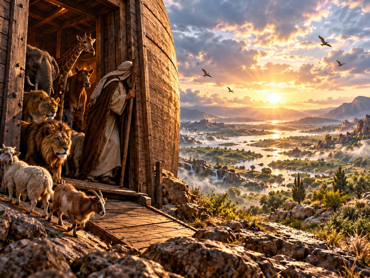 PARSHAT NOACH 5787 – LEAVE THE ARK – BRINGING G-D INTO THE WORLD